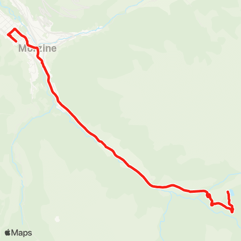 Navettes Morzine-Avoriaz  map