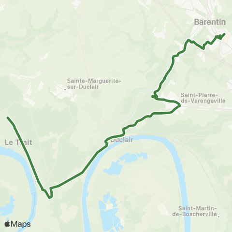 Nomad Car Région Centre Commercial Barentin map