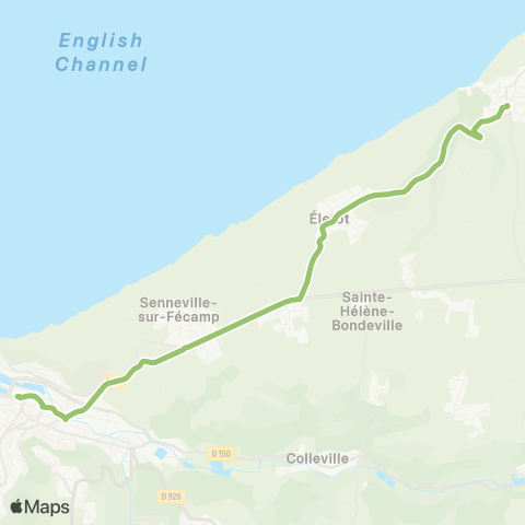 Nomad Car Région Marché de Fécamp map