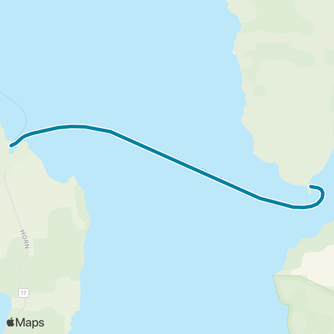 Reis Nordland Horn - Andalsvåg map