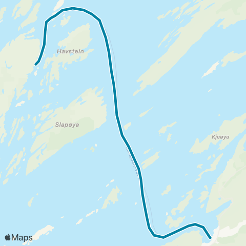 Reis Nordland Solfjellsjøen-Vandve map
