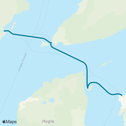 Reis Nordland Nesna - Nesnaøyene map