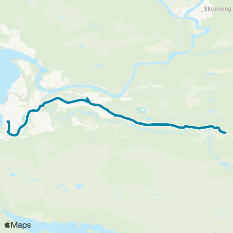 Reis Nordland Mo-Gruben-Brennåsen-Ildgruben map