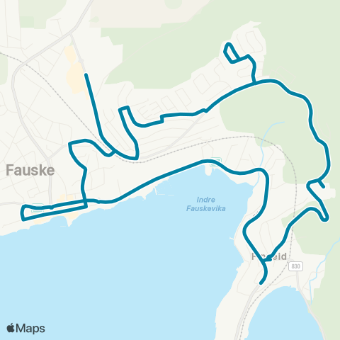 Reis Nordland Sentrumsbuss map