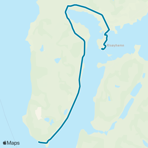 Reis Nordland Skjoldehamn-Åknes-Risøyhamn map