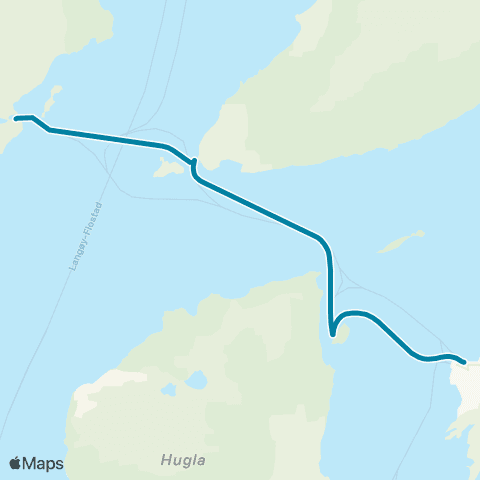 Reis Nordland Nesna - Nesnaøyene map