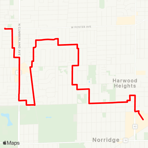 Village of Norridge Norridge Commons – Cascade Condos map