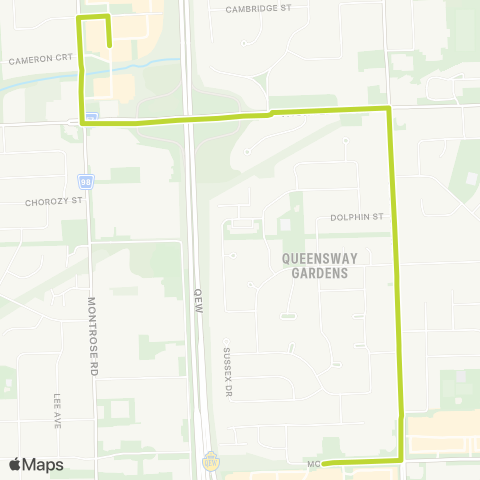 Niagara Region Transit Thorold Stone Rd. - Mt. Carmel map