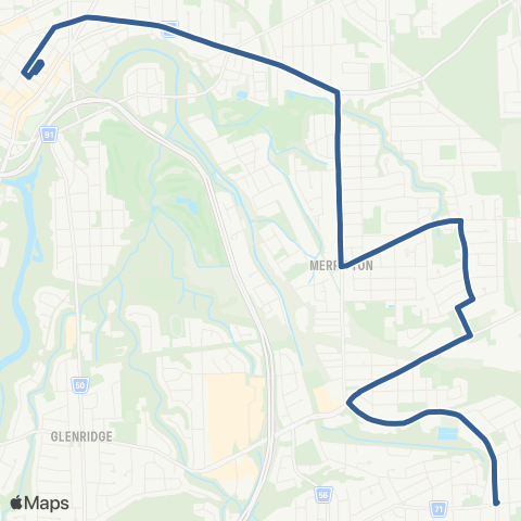 Niagara Region Transit Hartzel Rd. map