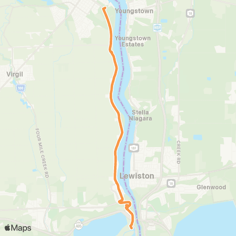 WEGO Orange Line map