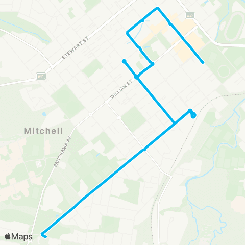 Other TfNSW routes Unknown Long Name map