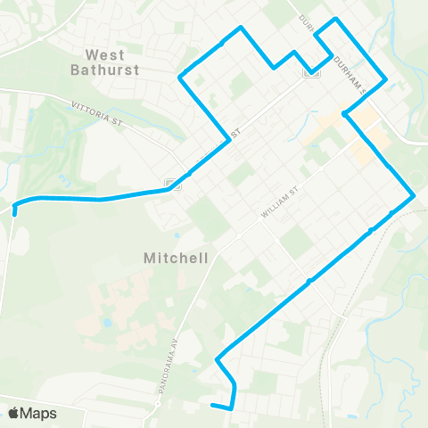 Other TfNSW routes Unknown Long Name map
