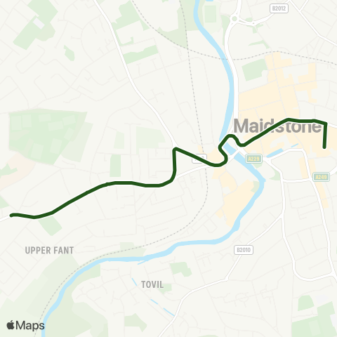 Nu-Venture (School) Oakwood Park - Chequers Bus Station map