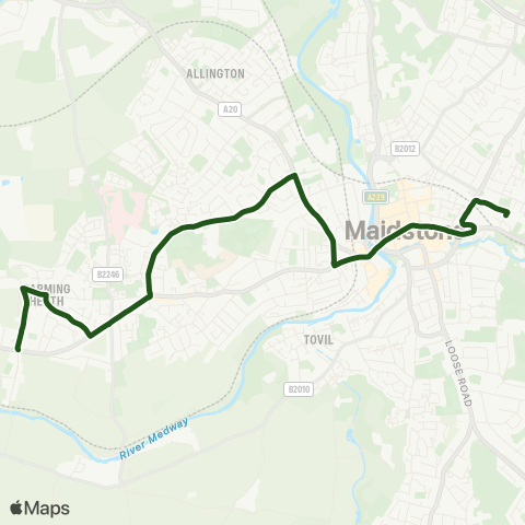 Nu-Venture (School) Invicta Girls' Grammar School - The Bull map