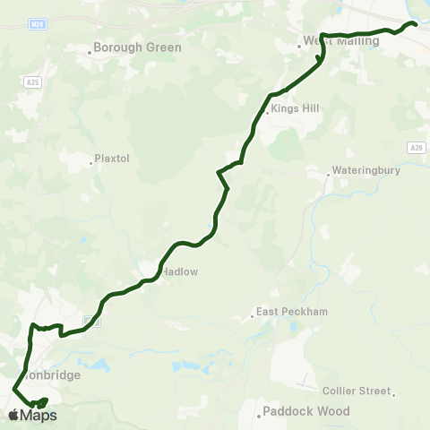 Nu-Venture (School) Railway Station - Weald of Kent School map