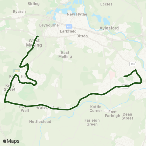 Nu-Venture (School) Oakwood Pk Grammar Sch - Town Hill Roundabout map