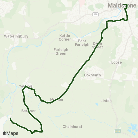 Nu-Venture King Street - The Chequers map