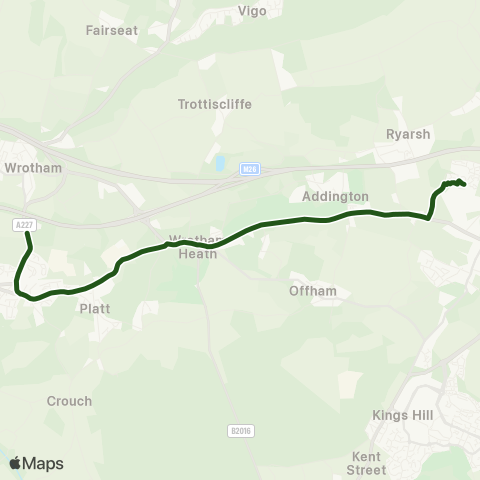 Nu-Venture (School) Leybourne Chase Costcutter - School map