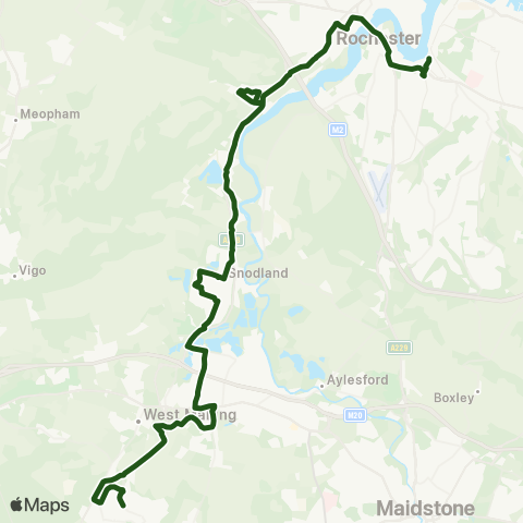 Nu-Venture (School) Asda - Waterfront Bus Station map