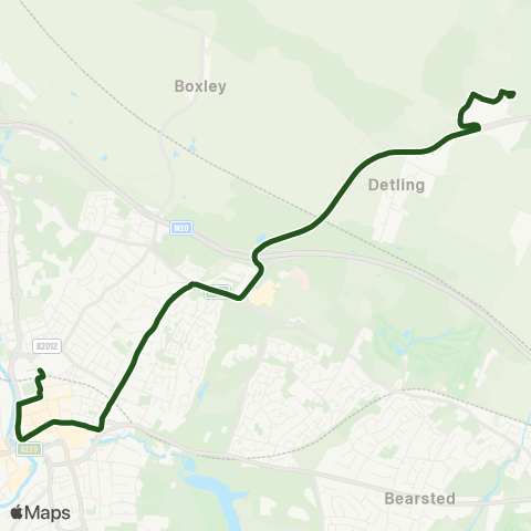 Nu-Venture Maidstone E Railway Sta - Kent Cty Showground map