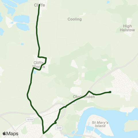 Nu-Venture The Hundred of Hoo Academy Grounds - The Six Bells map