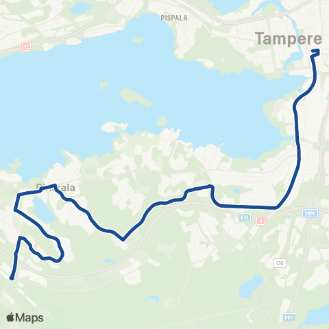 Nysse Vaitti - Sorin aukio map
