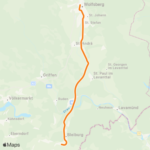 Österreichische Bundesbahnen ... - München (DE) - Mittenwald (DE) - Innsbruck map