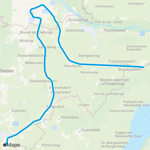 Österreichische Bundesbahnen Wien - Salzburg - Kufstein - Innsbruck - Bludenz - Bregenz - Lindau map