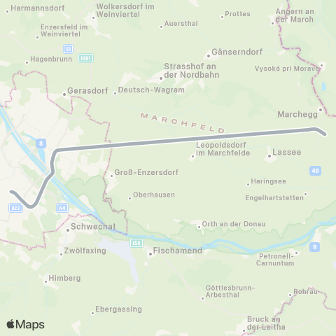 Österreichische Bundesbahnen Wien - Salzburg - Kufstein - Innsbruck - Bludenz - Bregenz - Lindau map