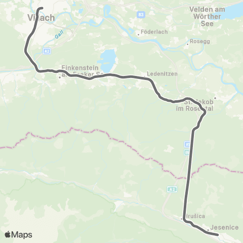 Österreichische Bundesbahnen Lindau - Bregenz - Bludenz - Innsbruck - Kufstein - Salzburg - Wien map