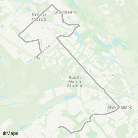 OC Transpo All Saints <​> Innovation map