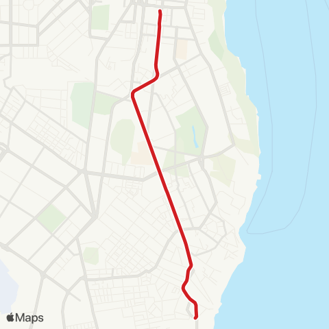 Odesa Bus 17 11-а станція Великого Фонтану - Куликове поле map