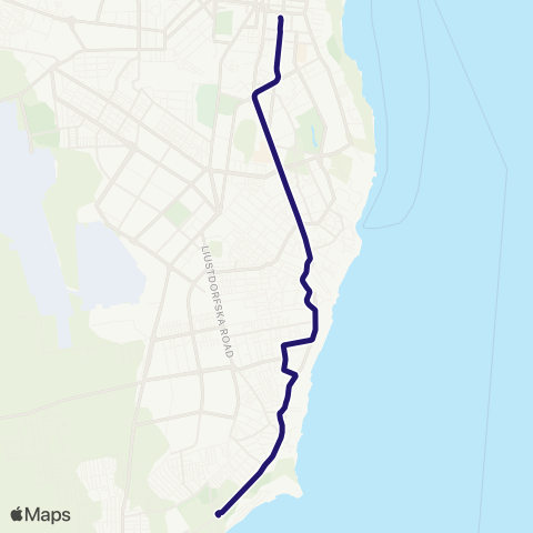 Odesa Bus 18 Куликове поле - Меморіал 411-ї батареї map