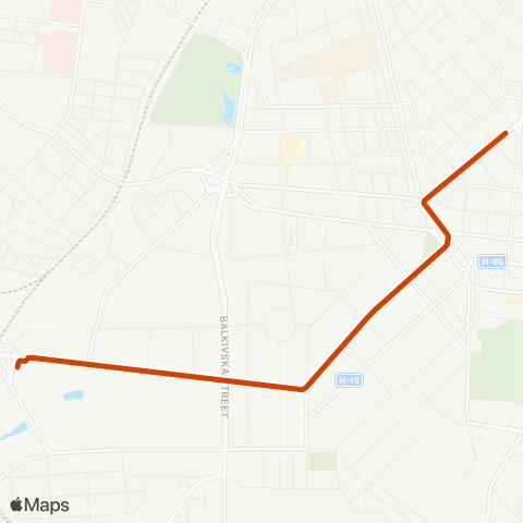 Odesa Bus 21 пл. Тираспольська - станція Застава ІІ map