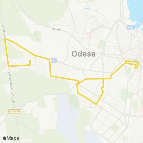 ТОВ "Авторух Сервіс" Пл. Старосінна (ЦПВ "Вокзал") – вул. М. Аркаса map