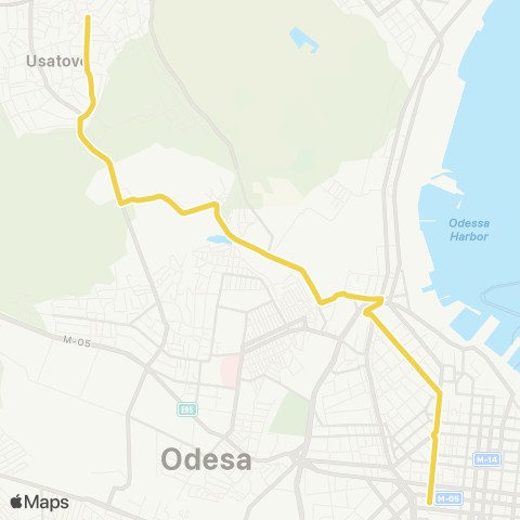 ТОВ «Турист» Сел. Усатове-1 – ринок "Привоз" map