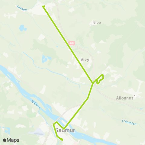 Ogalo Longue_Vivy_ Neuille_Saumur / Aleop 415 map