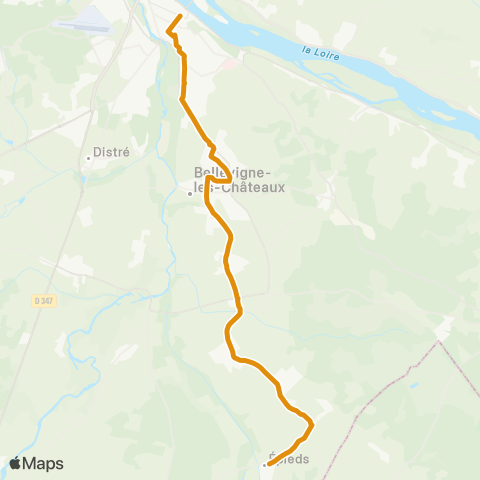 Ogalo Loudun - Épieds - Saumur map