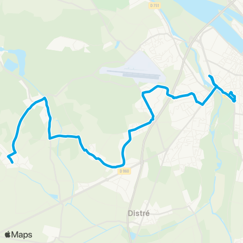 Ogalo Rou Marson - Saumur map