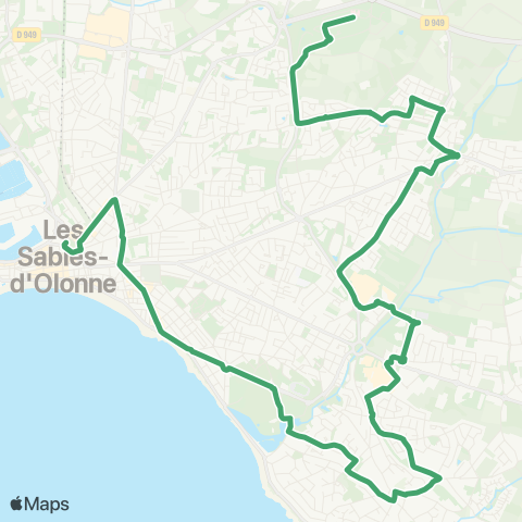 Oléane Mobilités Pôle santé - Hôtel de Ville map