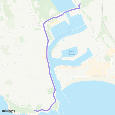 Oléane Mobilités Marinette la Chaume map