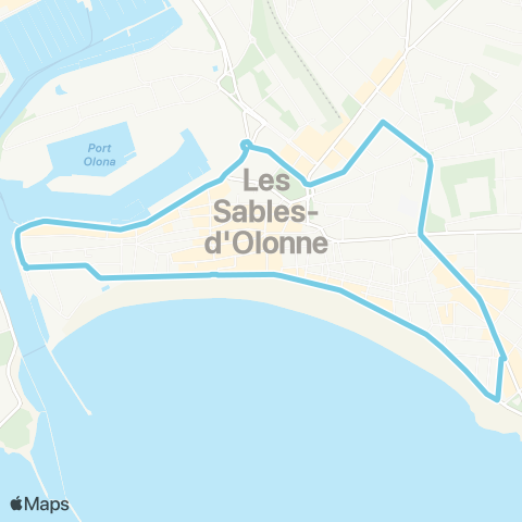 Oléane Mobilités Tramouette map