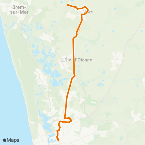 Oléane Mobilités Vaire - Hôtel de Ville map