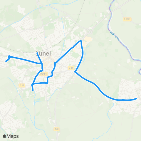 Olé Marsillargues - Lunel map