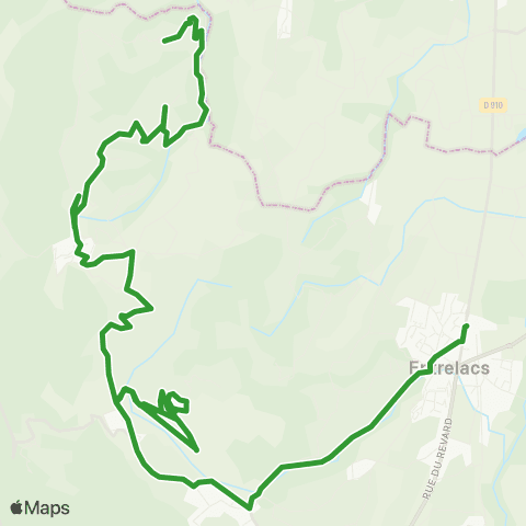 Ondéa - Lignes scolaires Pont de la Chavanne - Pôle d'échanges Entrelacs map