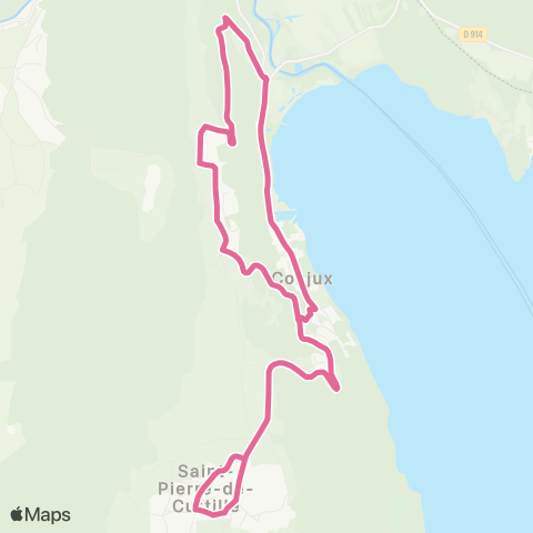 Ondéa - Lignes scolaires Ontex Eglise - Conjux École map