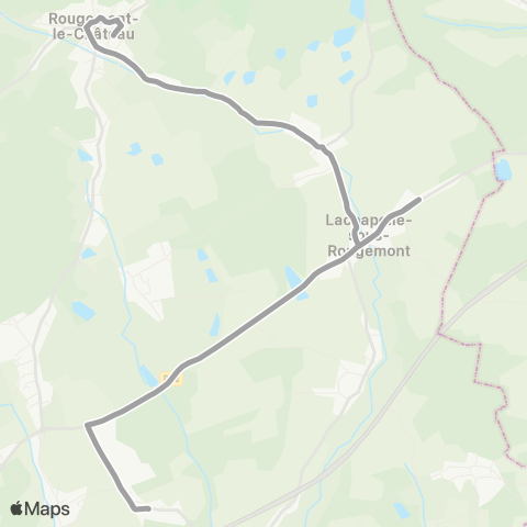 Optymo Scolaires Rougemont le Château - Colucci - Ligne C map