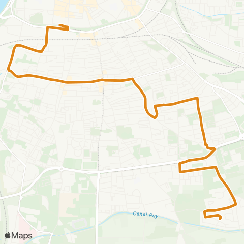 Orizo Avignon Poste - Saint Gabriel map