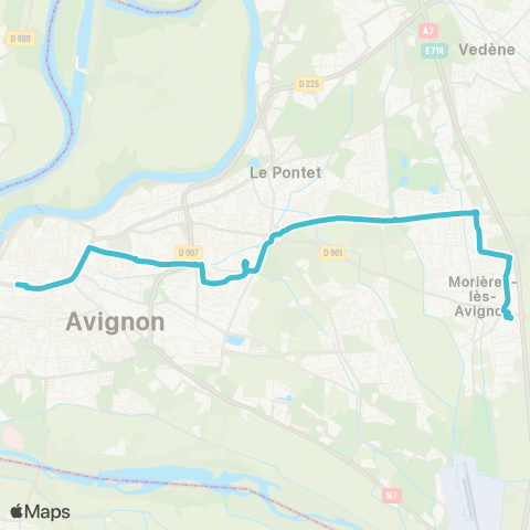 Orizo Morieres - Lycée R. Char - Avignon map