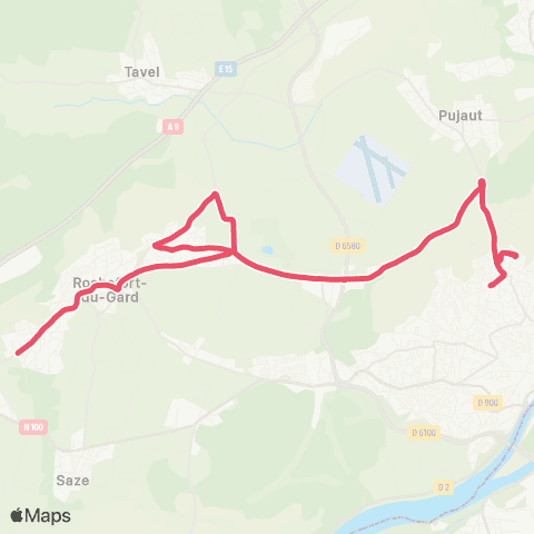 Orizo - Lignes scolaires Rochefort - Lycée J. Vilar / Collège le Mourion map